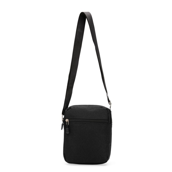 Mini bolsa transversal oxford para brinde