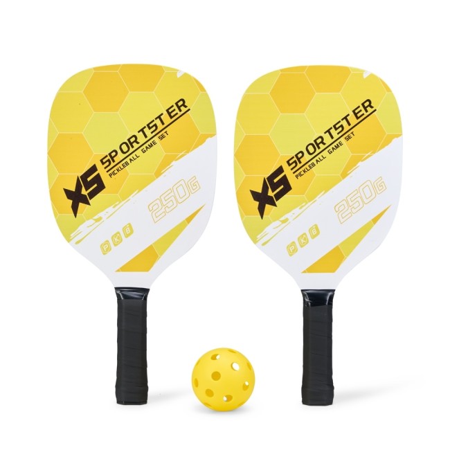 Kit raquetes pickleball 3 peças personalizado