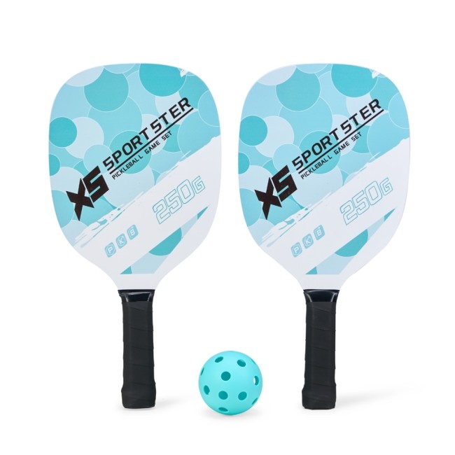 Kit raquetes pickleball 3 peças personalizado