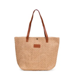 Bolsa palha trançada personalizado