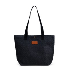 Bolsa palha trançada para brinde