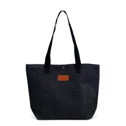 Bolsa palha trançada para brinde