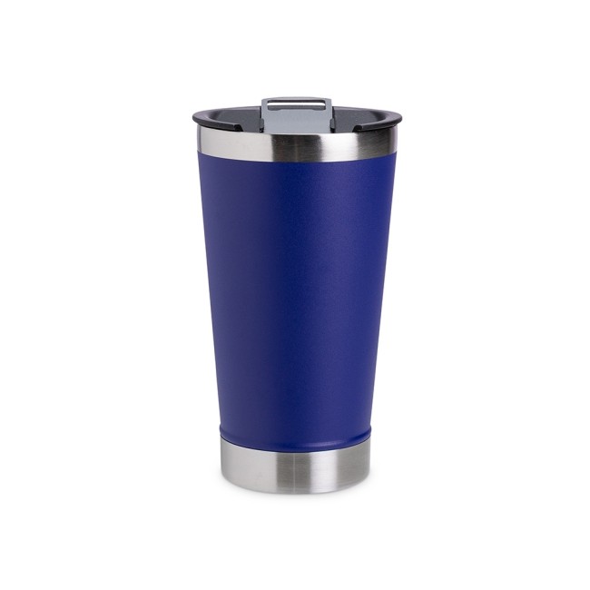 Copo inox 500ml com abridor para empresas