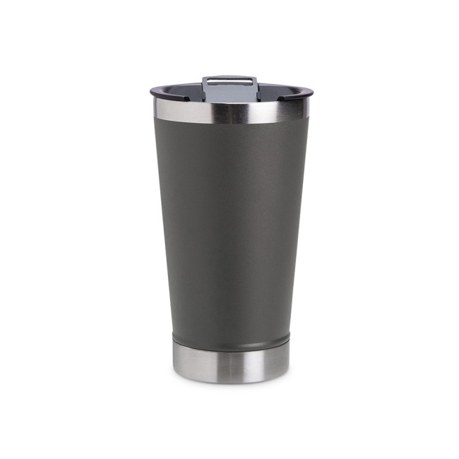 Copo inox 500ml com abridor para empresas