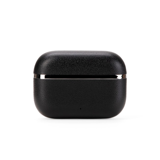 Fone de ouvido bluetooth com case carregador com logotipo