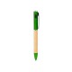 Caneta metal e bambu com led personalizado