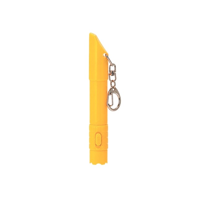 Caneta chaveiro com led e apito personalizado
