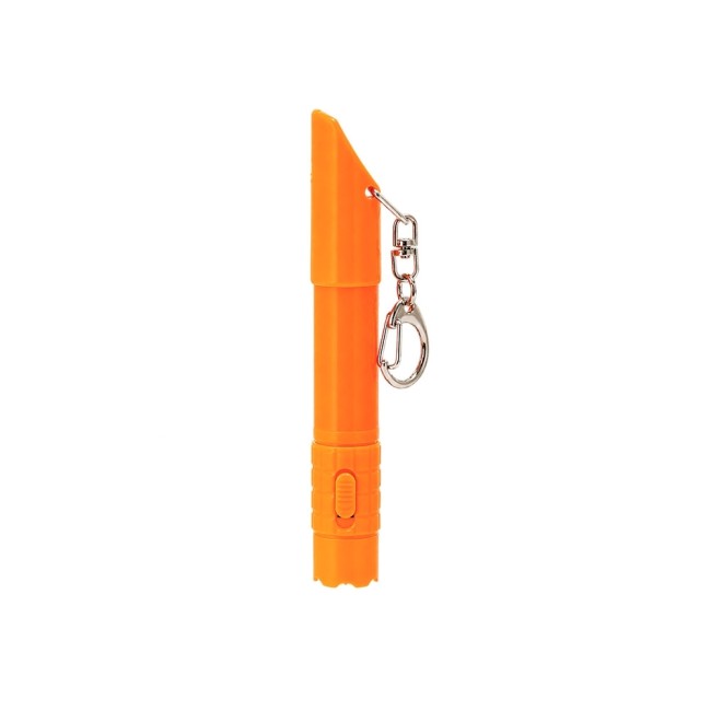 Caneta chaveiro com led e apito personalizado