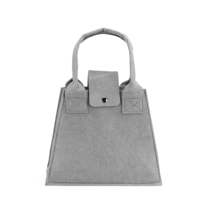Bolsa feltro com logotipo