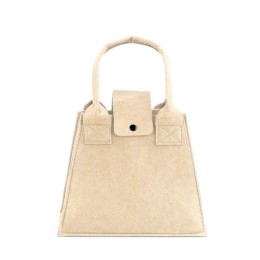 Bolsa feltro com logotipo