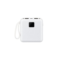 Power bank 10.000mah com lanterna e multissaídas para empresas