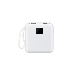 Power bank 10.000mah com lanterna e multissaídas para empresas