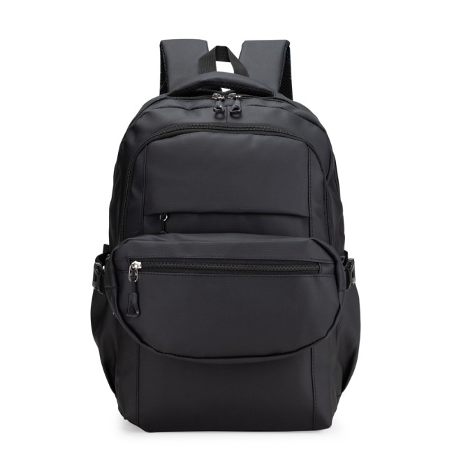Conjunto mochila e pochete couro sintético promocional