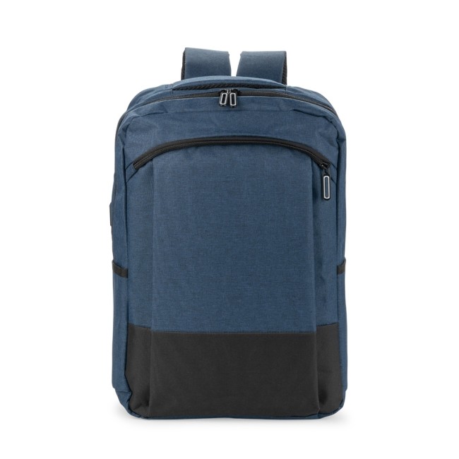 Mochila poliéster 20l usb para brinde