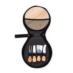 Kit queijo com 5 peças bolsa com ziper  para empresas