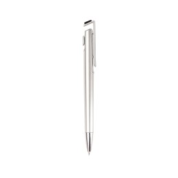 Caneta plástica com suporte para celular para empresas
