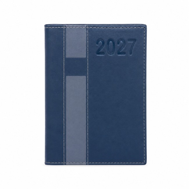 Agenda diária 2027 com sua marca