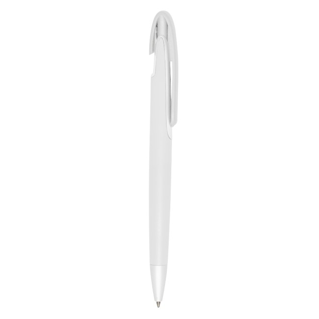 Caneta plástica  com logotipo