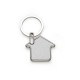 Chaveiro de metal formato casa  para brinde