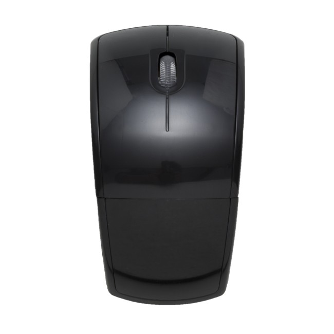 Mouse wireless dobravel com estojo promocional