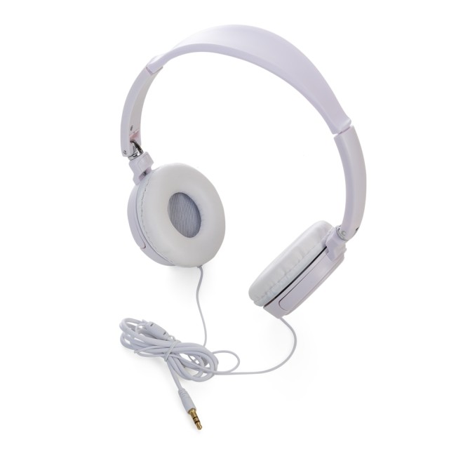 Fone de ouvido stereo entrada p2 articulavel com logotipo