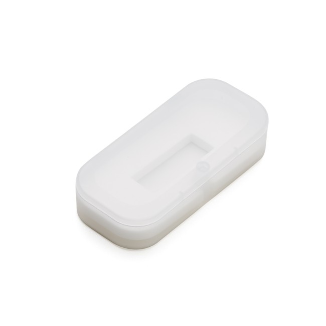 Estojo plástico para pen drive para brinde
