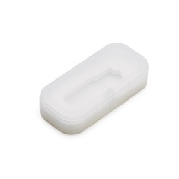 Estojo plastico para pen drive giratorio  para brinde