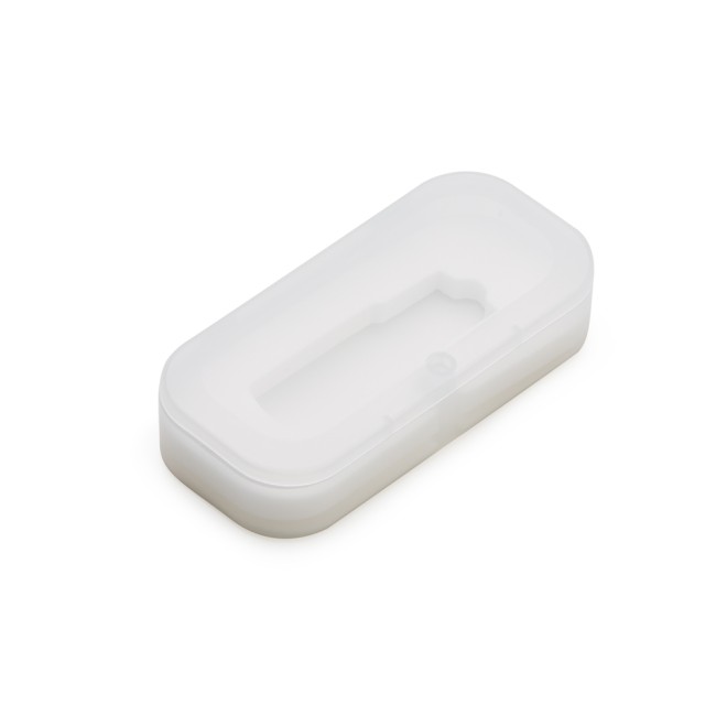 Estojo plastico para pen drive giratorio para brinde