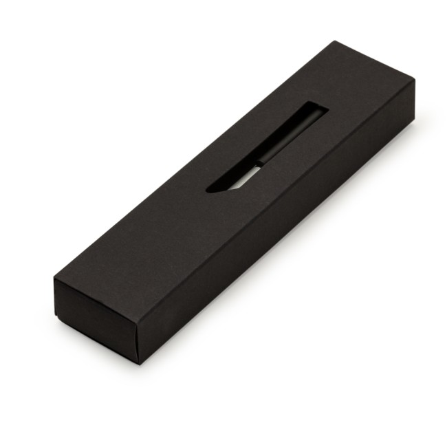 Estojo de papel para 1 caneta com logotipo