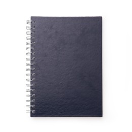Caderno com capa de couro sintético 17 x 24cm  para empresas