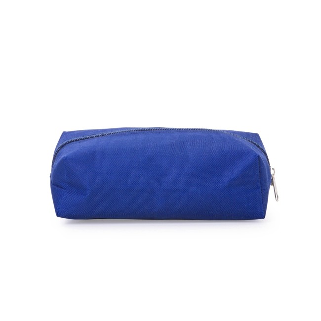 Necessaire de nylon retangular com logotipo