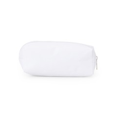 Necessaire de nylon retangular com logotipo