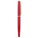 Caneta roller de metal com 1 anel com logotipo