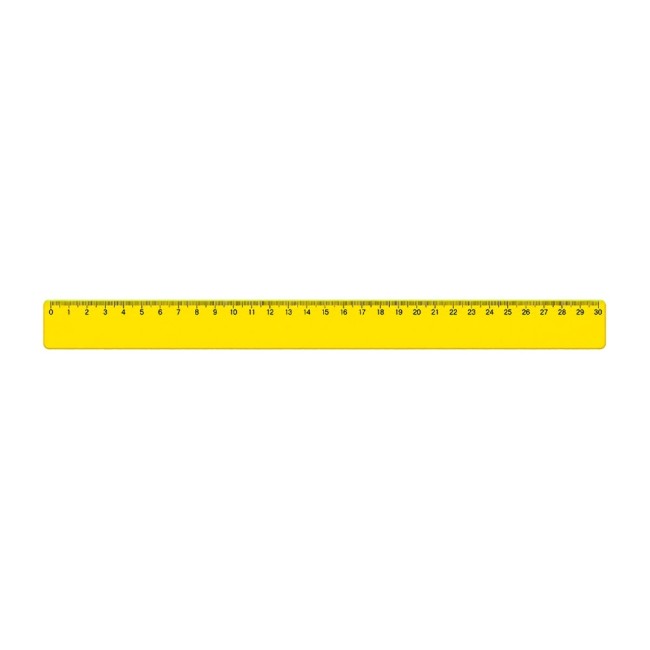 Régua plástica 30cm personalizado