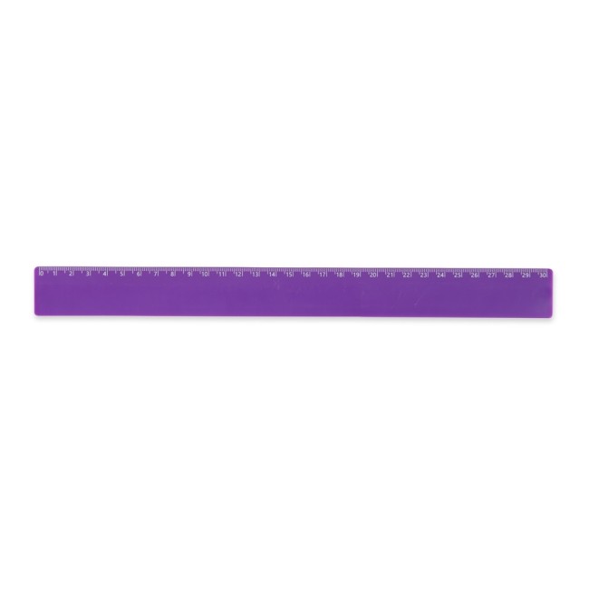 Régua plástica 30cm personalizado