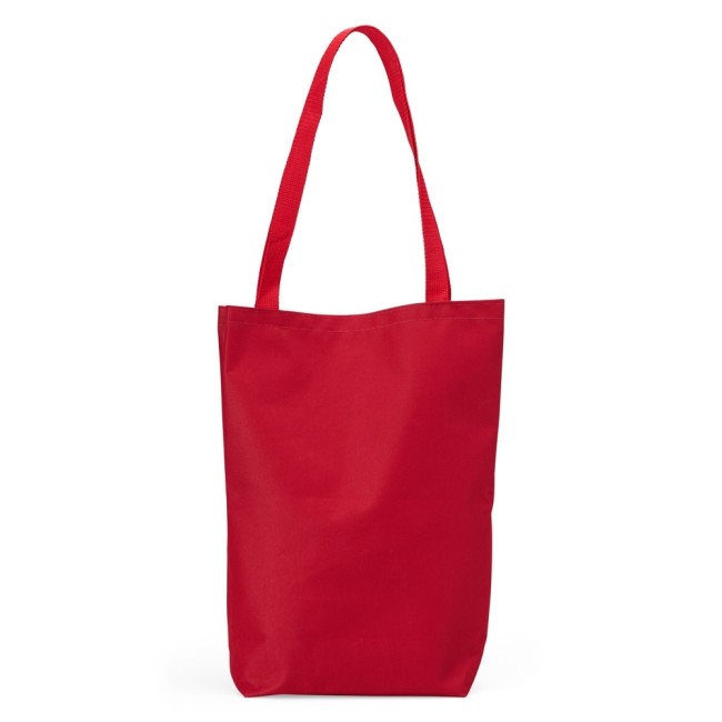 Sacola nylon com alça com logotipo