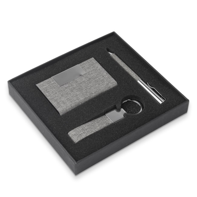 Kit executivo 3 peças com logomarca