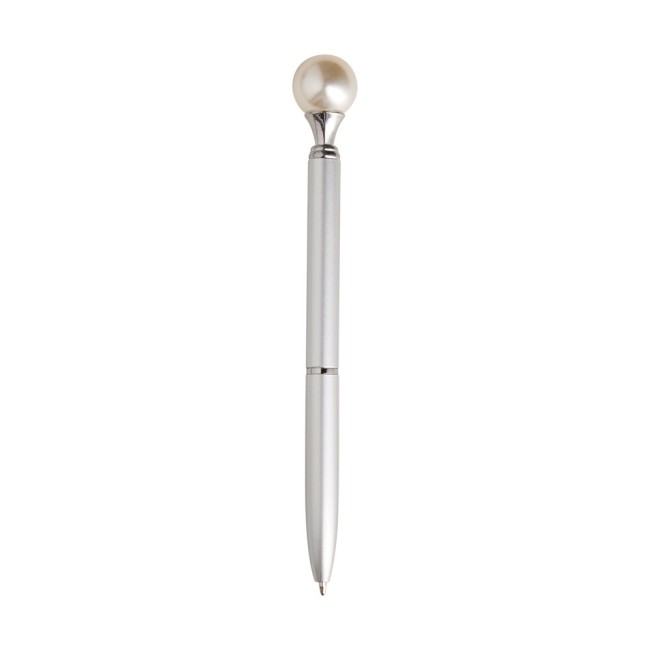 Caneta metal pérola para brinde