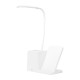 Luminária led com carregamento via indução e porta-caneta para empresas