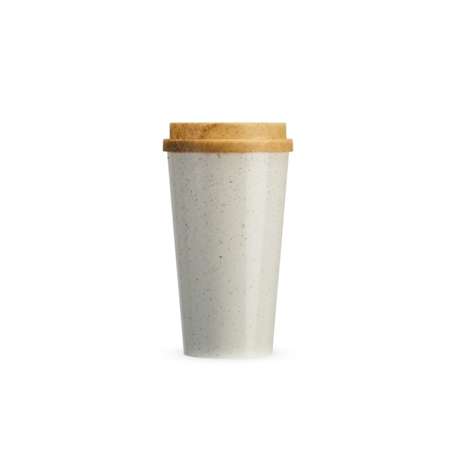 Copo fibra de arroz 550ml com logotipo