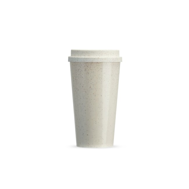 Copo fibra de arroz 550ml com logotipo
