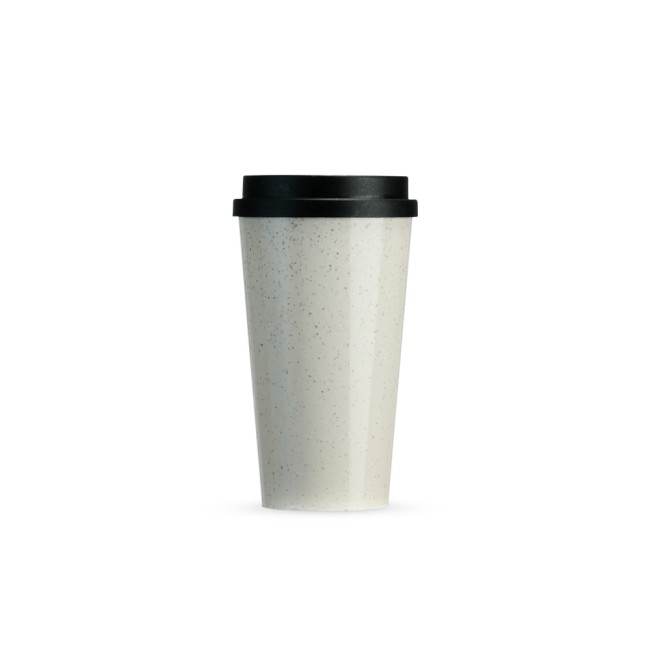 Copo fibra de arroz 550ml com logotipo