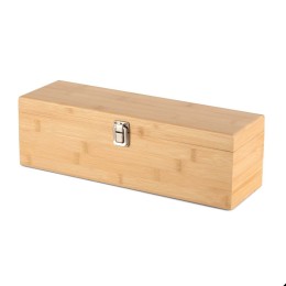Kit vinho bambu 4 peças promocional