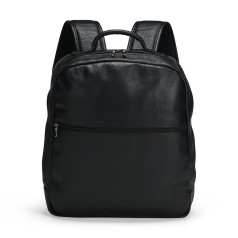 Mochila couro legítimo 14l com logotipo