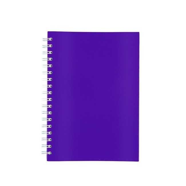 Caderno laminado com pauta para empresas