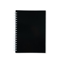 Caderno laminado com pauta para empresas