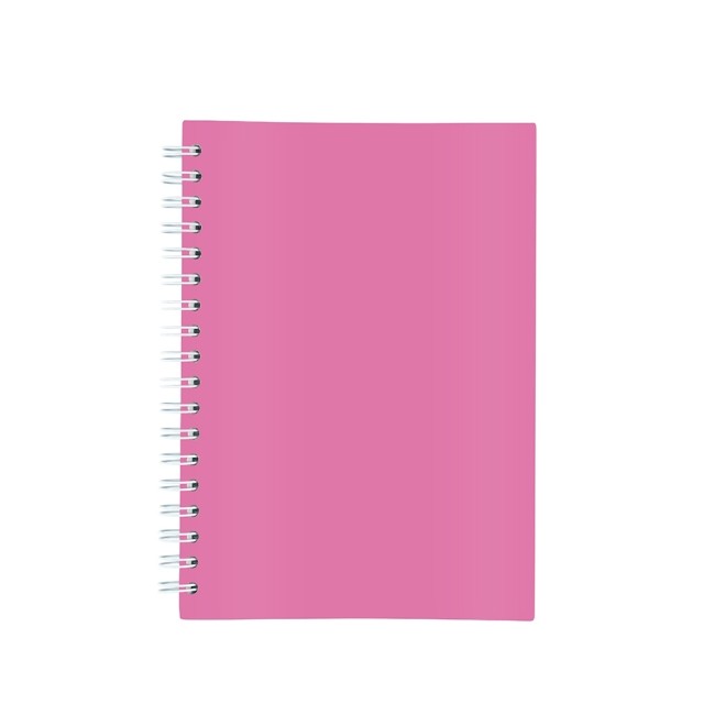 Caderno laminado com pauta para empresas