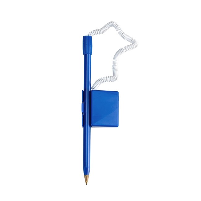 Caneta balcão plástica promocional