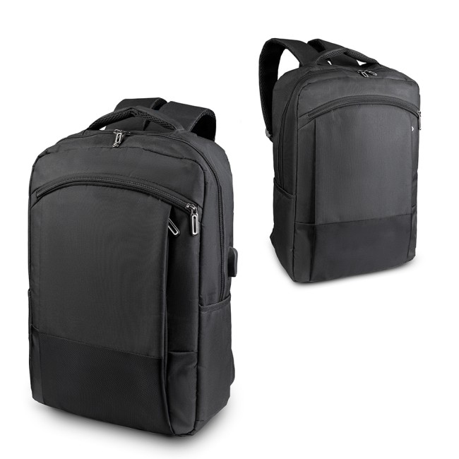 Mochila poliéster usbl 18l com logotipo