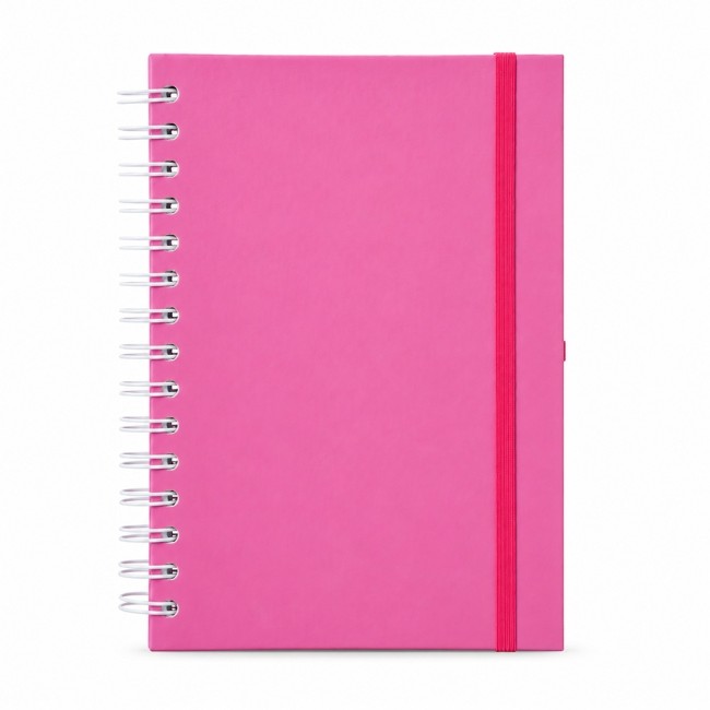 Caderno couchê sem pauta para brinde